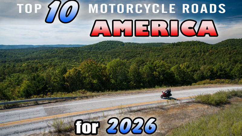 top 10 motorcycle rides in the US for 2026