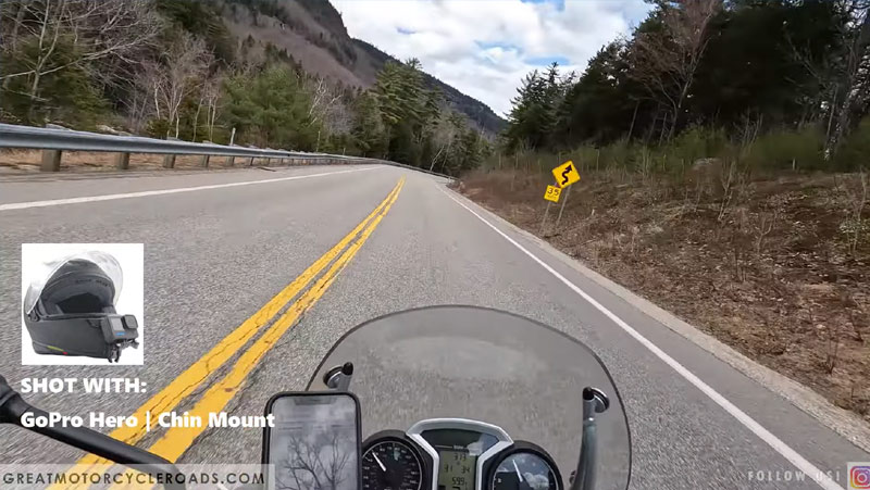 For POV footage the GoPro Hero is the best camera for motorcycle rides